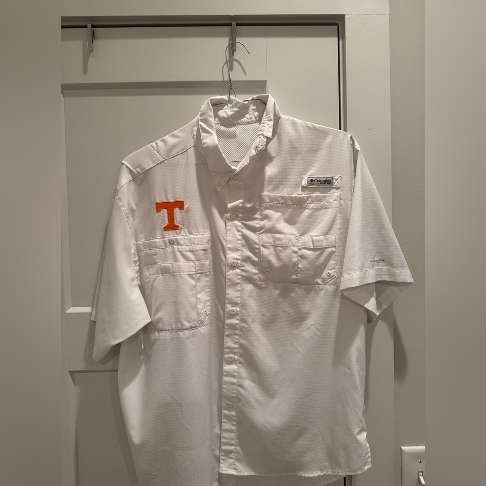 Columbia Tennessee Vols White Shirt